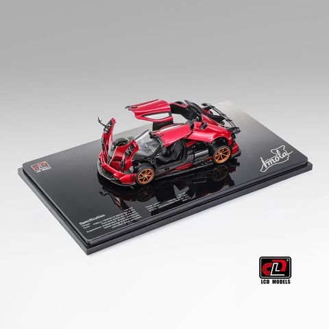 LCD 1/43 Pagani Imola - Red - GT Hobby Store
