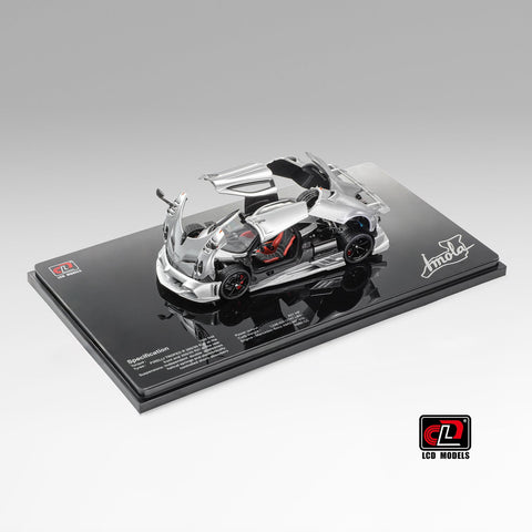 LCD 1/43 Pagani Imola - Silver - GT Hobby Store