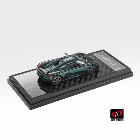 LCD 1/64 Koenigsegg CC850 Green - GT Hobby Store