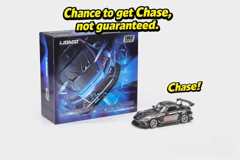 Liomio 1/64 Honda S2000 VARIS Wide Ver. Dark Panther Chrome Blue (TMCS Malaysia 2026 Exclusive Event Model) - GT Hobby Store