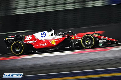 Looksmart 1/64 Scuderia Ferrari HP SF-26 No. 16 | Charles Leclerc | 2nd Place Singapore Grand Prix 2026 - GT Hobby Store