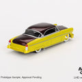 Mini GT 1:64 1954 Lincoln Capri Custom Hot Rod – Lime Yellow - GT Hobby Store