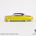 Mini GT 1:64 1954 Lincoln Capri Custom Hot Rod – Lime Yellow - GT Hobby Store