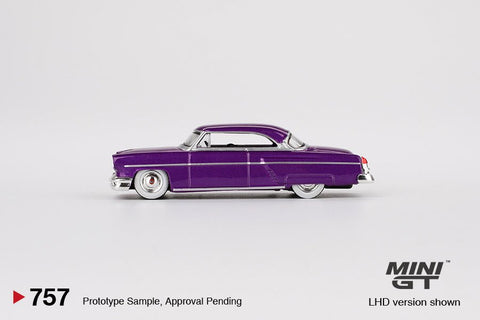 Mini GT 1:64 1954 Lincoln Capri Hot Rod – Purple Metallic - GT Hobby Store