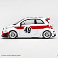 Mini GT 1:64 Abarth 595 LB-WORKS x Abas Works 1000 TC Tribute – White - GT Hobby Store