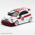 Mini GT 1:64 Abarth 595 LB-WORKS x Abas Works 1000 TC Tribute – White - GT Hobby Store