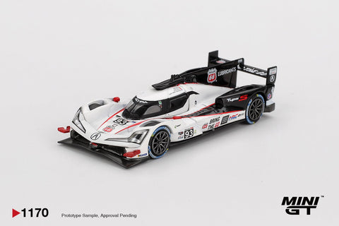 Mini GT 1:64 Acura ARX - 06 GTP 93 Acura Meyer Shank Racing 2025 IMSA Daytona 24 Hrs - GT Hobby Store