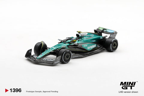Mini GT 1/64 Aston Martin AMR24 #14 Fernando Alonso 2024 F1 2024 Las Vegas GP - GT Hobby Store