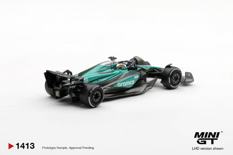Mini GT 1/64 Aston Martin AMR24 #18 Lance Stroll 2024 F1 2024 Las Vegas GP - GT Hobby Store