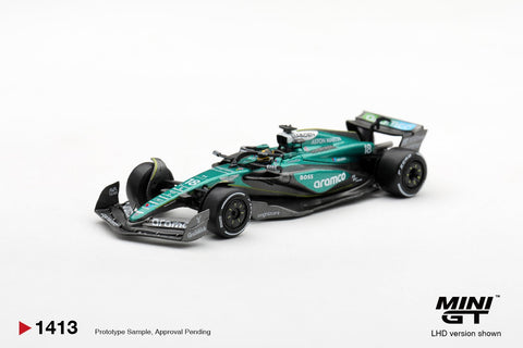 Mini GT 1/64 Aston Martin AMR24 #18 Lance Stroll 2024 F1 2024 Las Vegas GP - GT Hobby Store