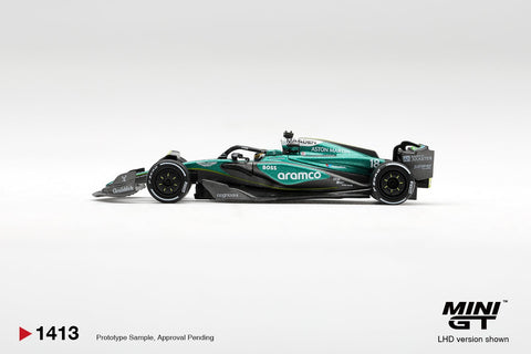 Mini GT 1/64 Aston Martin AMR24 #18 Lance Stroll 2024 F1 2024 Las Vegas GP - GT Hobby Store
