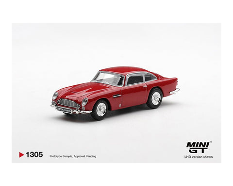 Mini GT 1:64 Aston Martin DB5 – Fiesta Red – Limited Edition - GT Hobby Store