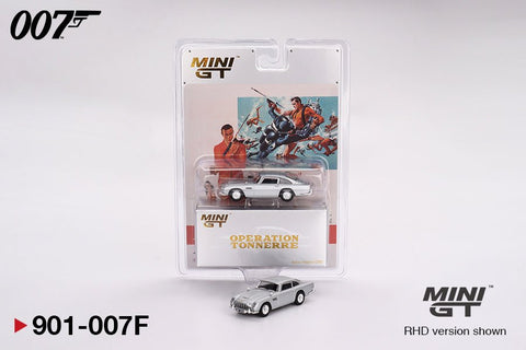 Mini GT 1:64 Aston Martin DB5 Thunderball French Packaging - GT Hobby Store