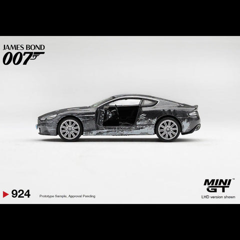 Mini GT 1/64 Aston Martin DBS “Quantum of Solace” Battle Damaged - GT Hobby Store