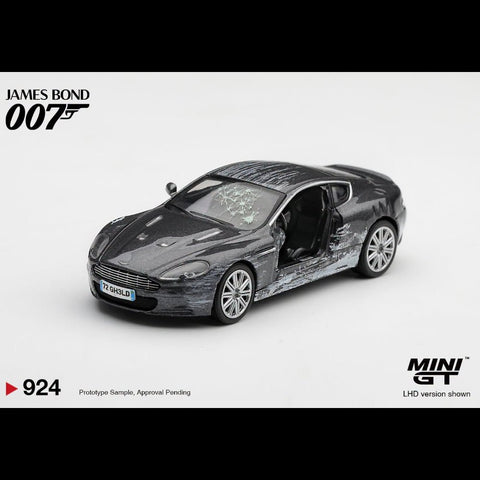 Mini GT 1/64 Aston Martin DBS “Quantum of Solace” Battle Damaged - GT Hobby Store