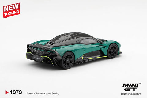 Mini GT 1/64 Aston Martin Valhalla Podium Green - GT Hobby Store