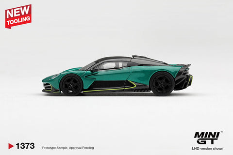 Mini GT 1/64 Aston Martin Valhalla Podium Green - GT Hobby Store