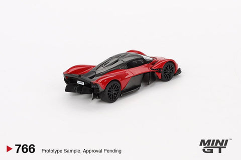 Mini GT 1:64 Aston Martin Valkyrie – Hyper Red – Mijo Exclusives - GT Hobby Store