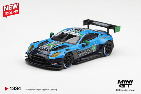 Mini GT 1/64 Aston Martin Vantage GT3 Evo 44 Magnus Racing 2025 IMSA Daytona 24 Hrs - GT Hobby Store