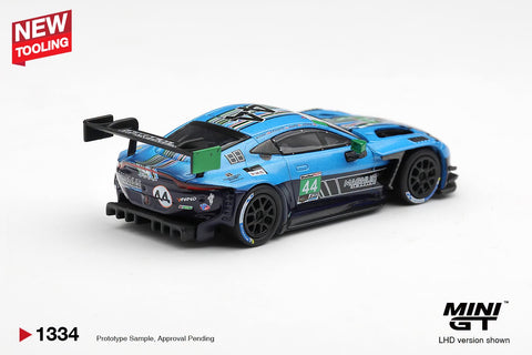Mini GT 1/64 Aston Martin Vantage GT3 Evo 44 Magnus Racing 2025 IMSA Daytona 24 Hrs - GT Hobby Store