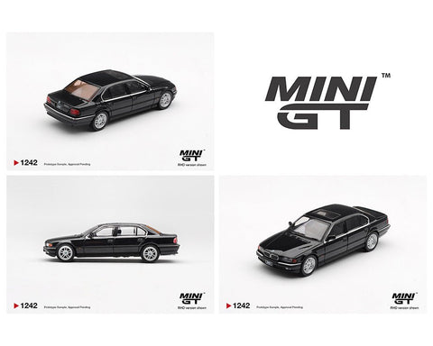 Mini GT 1:64 BMW 750IL – Black Sapphire – Limited Edition - GT Hobby Store