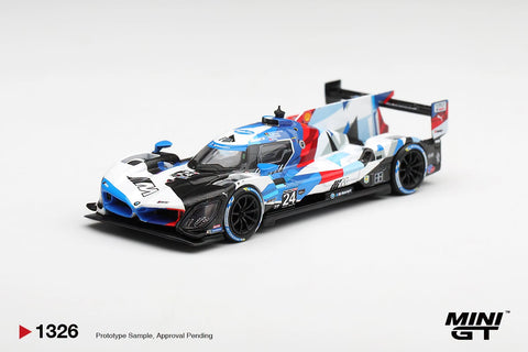 Mini GT 1:64 BMW M Hybrid V8 GTP 24 BMW M Team RLL 2024 IMSA Daytona 24 Hrs - GT Hobby Store