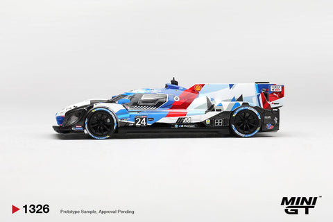 Mini GT 1:64 BMW M Hybrid V8 GTP 24 BMW M Team RLL 2024 IMSA Daytona 24 Hrs - GT Hobby Store