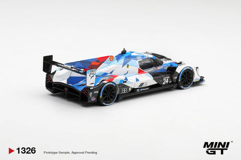 Mini GT 1:64 BMW M Hybrid V8 GTP 24 BMW M Team RLL 2024 IMSA Daytona 24 Hrs - GT Hobby Store