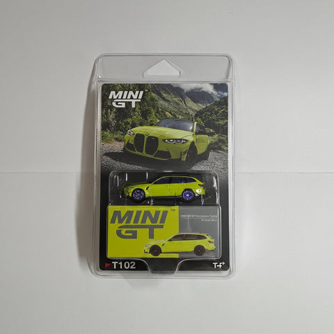 Mini GT 1:64 BMW M3 M Performance Touring – Sao Paulo Yellow - GT Hobby Store