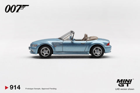 Mini GT 1:64 BMW Z3 “GoldenEye” – Japanese Version Packaging – Limited Edition - GT Hobby Store