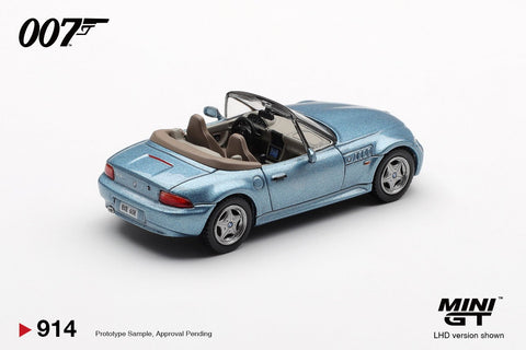 Mini GT 1:64 BMW Z3 “GoldenEye” – Japanese Version Packaging – Limited Edition - GT Hobby Store