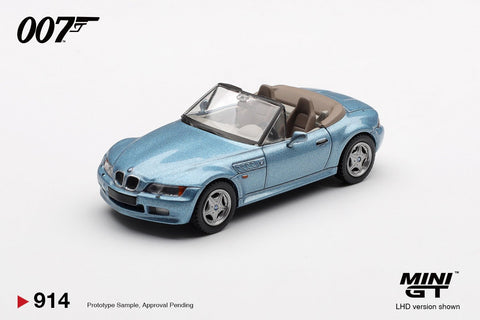 Mini GT 1:64 BMW Z3 “GoldenEye” – Japanese Version Packaging – Limited Edition - GT Hobby Store