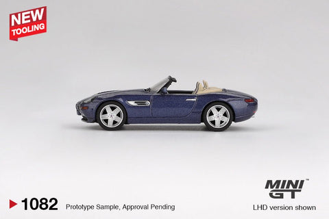 Mini GT 1:64 BMW Z8 Alpine Blue - GT Hobby Store