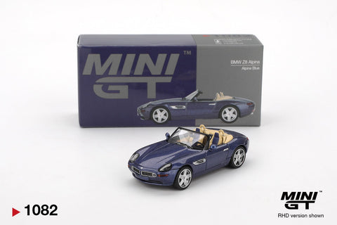 Mini GT 1:64 BMW Z8 Alpine Blue - GT Hobby Store