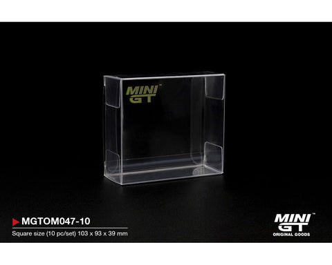 Mini GT 1:64 Box Protector Type C Pack of 10 Pcs for Square Box Size - GT Hobby Store