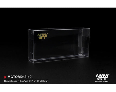 Mini GT 1:64 Box Protector Type D Pack of 10 Pcs for Special Rectangle Gift Set Box Size - GT Hobby Store