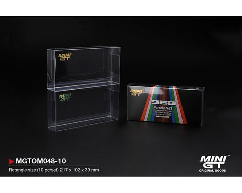 Mini GT 1:64 Box Protector Type D Pack of 10 Pcs for Special Rectangle Gift Set Box Size - GT Hobby Store