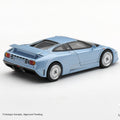 Mini GT 1/64 Bugatti EB110 GT Azzurro Metallizzato Mondial de l’Automobile 1992 - GT Hobby Store
