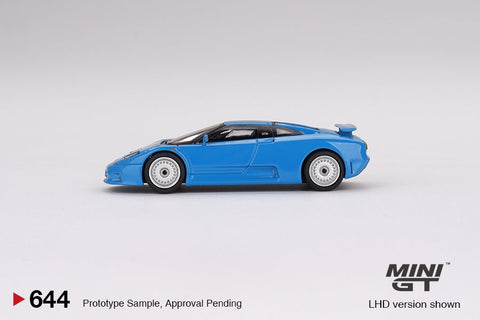 Mini GT 1:64 Bugatti EB110 GT Blue - GT Hobby Store