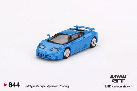 Mini GT 1:64 Bugatti EB110 GT Blue - GT Hobby Store