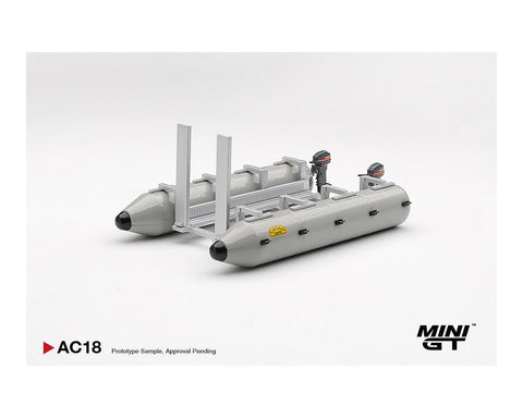 Mini GT 1:64 Camel Trophy Pontoon Raft - GT Hobby Store