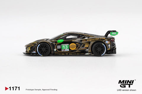 Mini GT 1:64 Chevrolet Corvette Z06 GT3.R 13 AWA 2025 IMSA Daytona 24 Hrs - GT Hobby Store