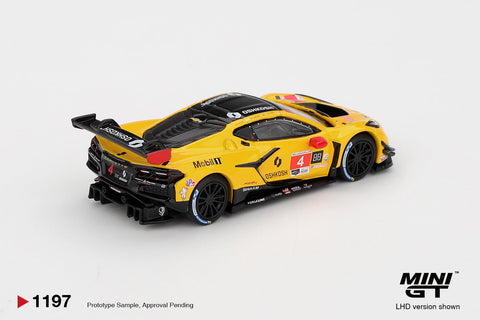 Mini GT 1:64 Chevrolet Corvette Z06 GT3.R 4 Corvette Racing by Pratt Miller Motorsports 2025 IMSA Daytona 24 Hrs - GT Hobby Store