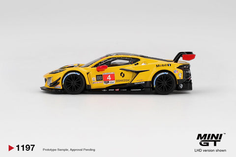 Mini GT 1:64 Chevrolet Corvette Z06 GT3.R 4 Corvette Racing by Pratt Miller Motorsports 2025 IMSA Daytona 24 Hrs - GT Hobby Store