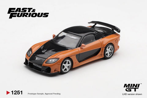Mini GT 1:64 Fast & Furious Mazda RX - 7 - GT Hobby Store