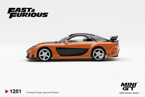Mini GT 1:64 Fast & Furious Mazda RX - 7 - GT Hobby Store
