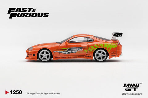 Mini GT 1:64 Fast & Furious Toyota Supra - GT Hobby Store