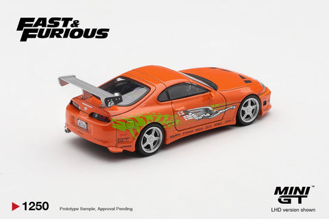 Mini GT 1:64 Fast & Furious Toyota Supra - GT Hobby Store