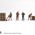 Mini GT 1:64 Figurine UPS Driver and Workers - GT Hobby Store