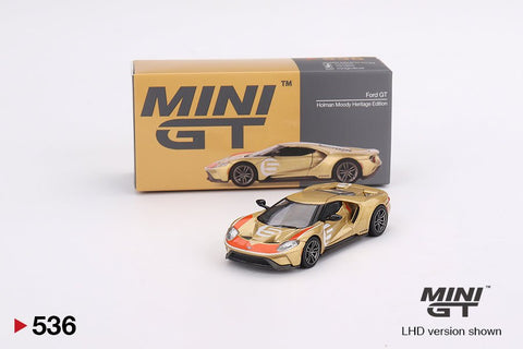 Mini GT 1:64 Ford GT Holman Moody Heritage Edition - Gold - GT Hobby Store